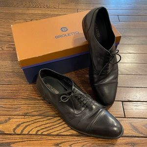 Broletto | Black Oxford Shoes | Size 10